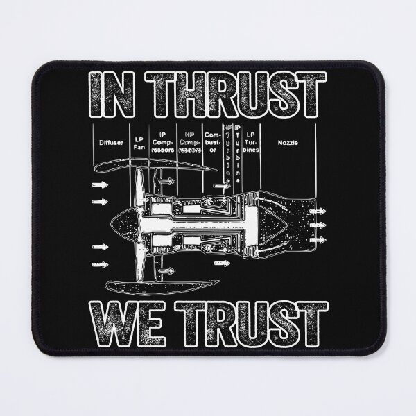 Item preview, In Thrust We Trust - Vintage Design designed and sold by FouDeeziner.
