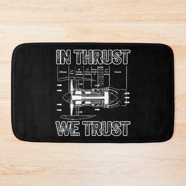 Item preview, In Thrust We Trust - Vintage Design designed and sold by FouDeeziner.