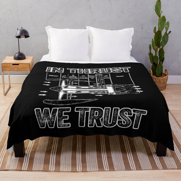 Item preview, In Thrust We Trust - Vintage Design designed and sold by FouDeeziner.