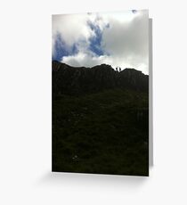 Greetings from the peak Greeting Card