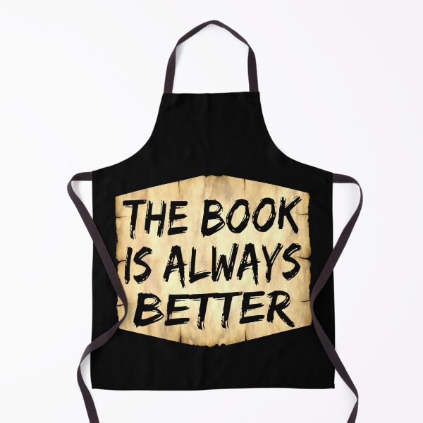 Item preview, The Book is Always Better, Vintage Parchment designed and sold by ACC .