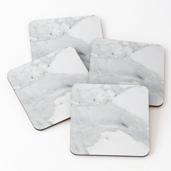 Item preview, Classic White & Gray Marble  designed and sold by newburyboutique.