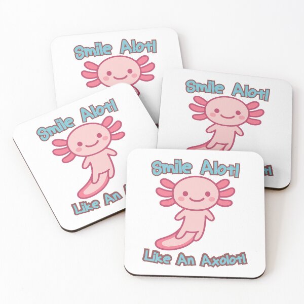 Item preview, Smile Alotl Like An Axolotl designed and sold by Zeeprint ★★★★★.