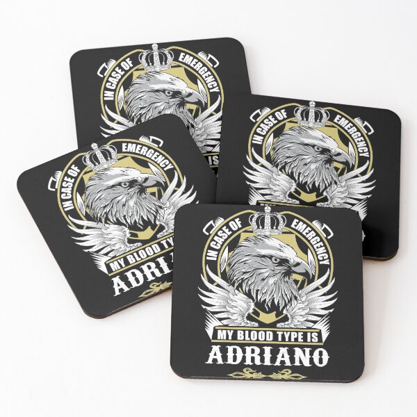 Artikelvorschau, Adriano Name T-Shirt - Im Notfall ist meine Blutgruppe Adriano Geschenkartikel Tee entworfen und verkauft von geniajmk13.