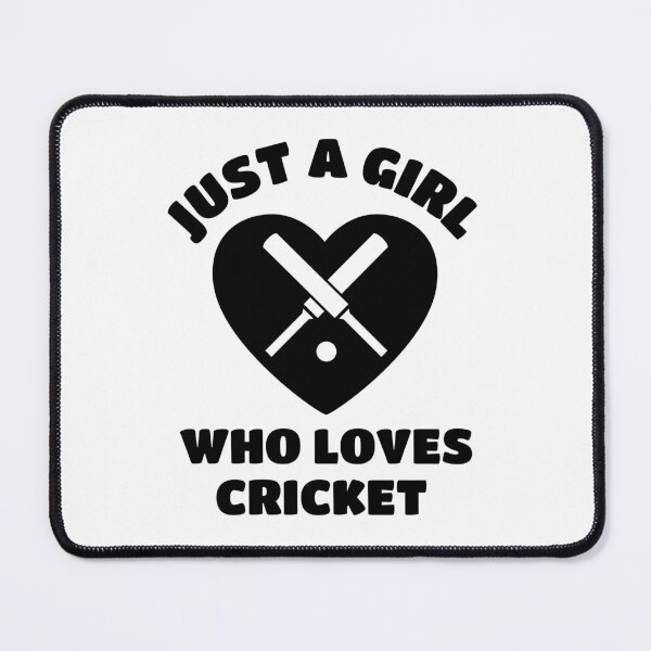 Item preview, Just a girl who loves cricket designed and sold by TheGreenGoat.