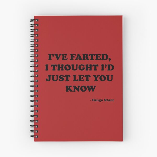 Item preview, Ringo Farted Quote - Get Back designed and sold by Zugg-Shop.