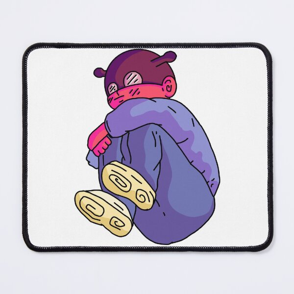 Item preview, Depressed person in embryo position designed and sold by NatanComics.