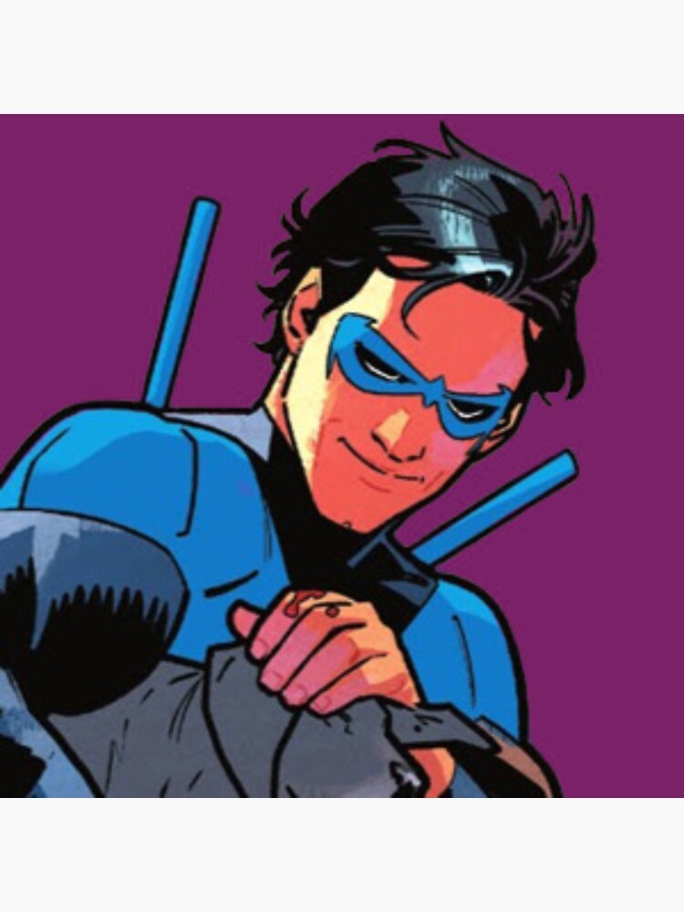 Dick Grayson Nightwing Sticker Sticker For Sale By Thinkfasts Redbubble 