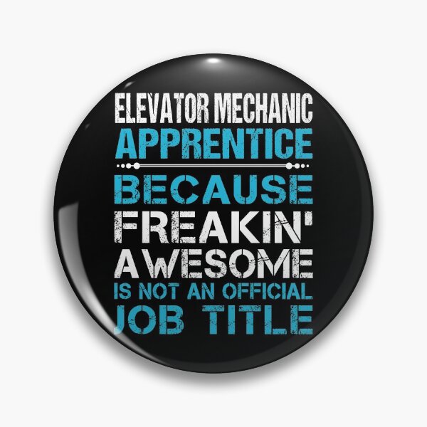 Item preview, Elevator Mechanic Apprentice T Shirt - Freaking Awesome Job Gift Item Tee designed and sold by oetate4774.