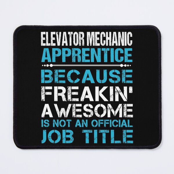 Item preview, Elevator Mechanic Apprentice T Shirt - Freaking Awesome Job Gift Item Tee designed and sold by oetate4774.