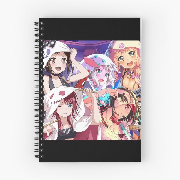 Item preview, BanG Dream Bandori Afterglow Aglow Haunted Highschool Edit designed and sold by Galileo Majors.