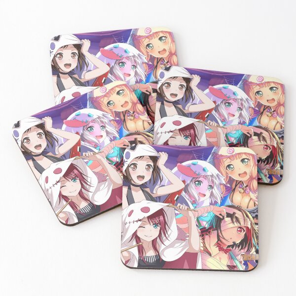 Item preview, BanG Dream Bandori Afterglow Aglow Haunted Highschool Edit designed and sold by Galileo Majors.