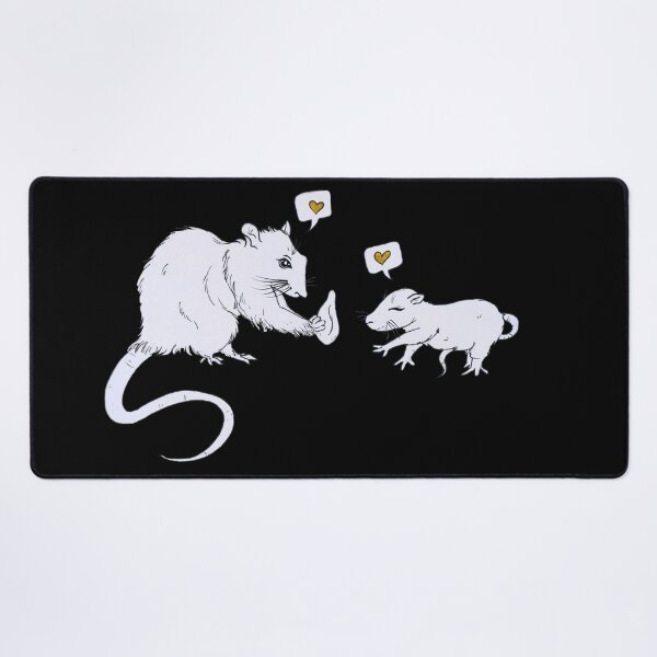 Item preview, Simple Mama and Baby Rat Sketch designed and sold by AvalonUnmuzzled.