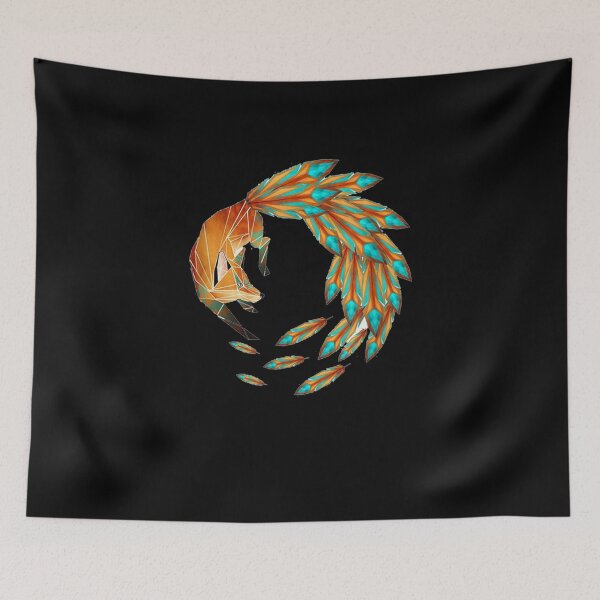 Item preview, One Nature Designs - 9 Tailed Fox  designed and sold by Skali-Art.