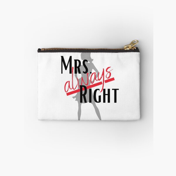 Item preview, Mrs. always right funny valentine 2022 gift for her designed and sold by reka88.