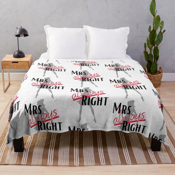 Item preview, Mrs. always right funny valentine 2022 gift for her designed and sold by reka88.