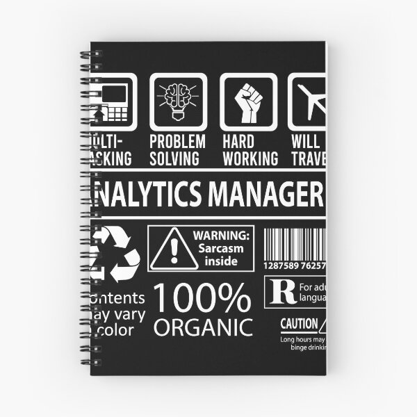 Item preview, Analytics Manager T Shirt - MultiTasking Certified Job Gift Item Tee designed and sold by andahanson.