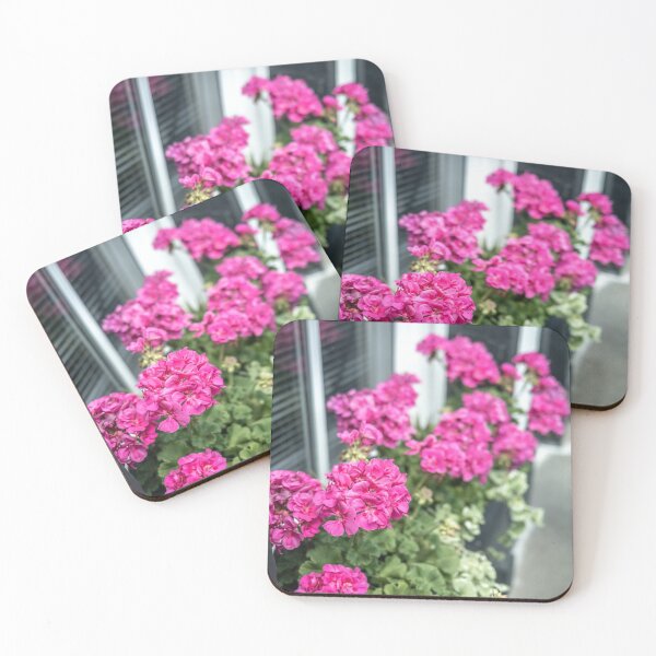 Item preview, Pink geraniums designed and sold by yackers1.