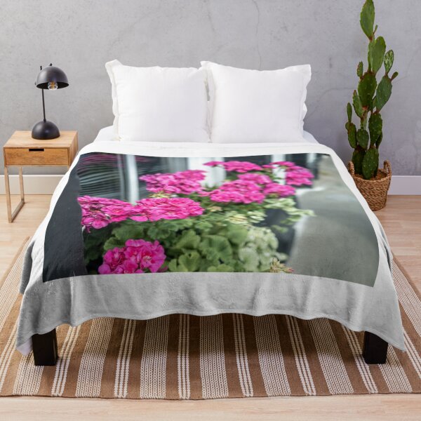Item preview, Pink geraniums designed and sold by yackers1.