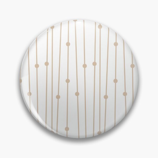 Artikelvorschau, Brown and White Stripe and Polka Dot Pattern Pairs DE 2022 Trending Color Cliff's View DEC720 entworfen und verkauft von ColorOfTheYears.