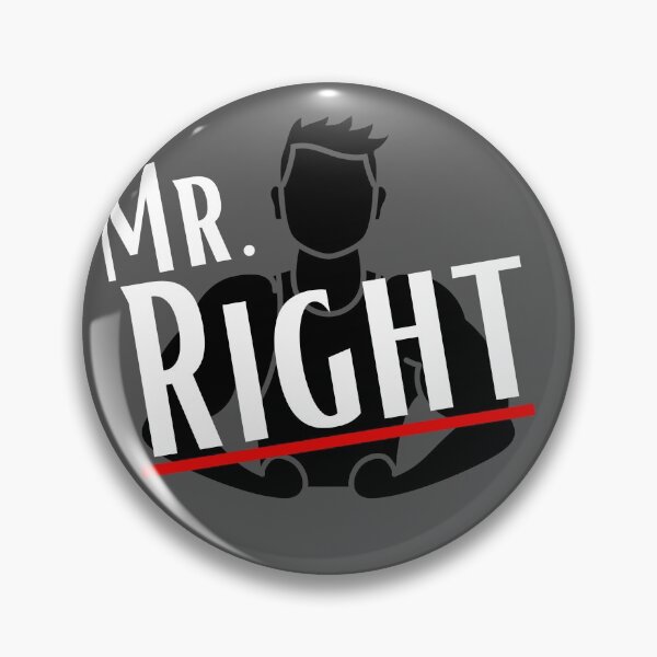 Item preview, Mr. Right funny valentine 2022 gift for him designed and sold by reka88.