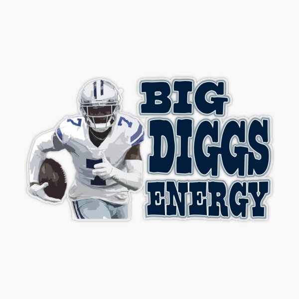 'BIG DIGGS ENERGY' Sticker for Sale by TLW716