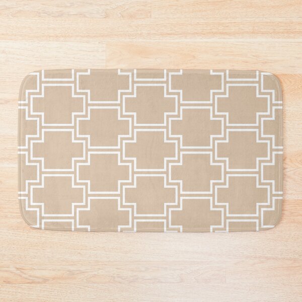 Artikelvorschau, Brown and White Tessellation Line Pattern 2 Pairs DE 2022 Trending Color Cliff's View DEC720 entworfen und verkauft von ColorOfTheYears.