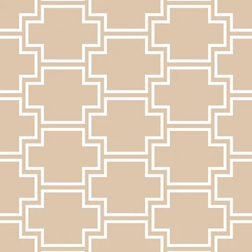 Imagen de la obra Brown and White Tessellation Line Pattern 2 Pairs DE 2022 Trending Color Cliff's View DEC720 de ColorOfTheYears