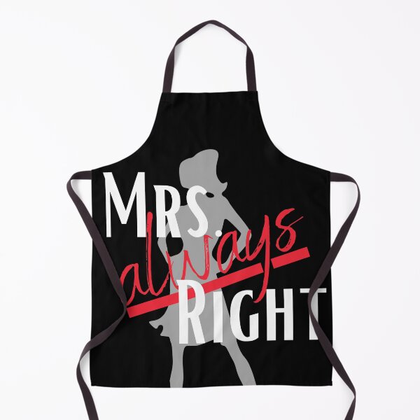 Item preview, Mrs. always right funny valentine 2022 gift for her designed and sold by reka88.