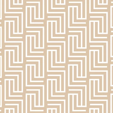 Imagen de la obra Brown and White Tessellation Line Pattern Pairs DE 2022 Trending Color Cliff's View DEC720 de ColorOfTheYears