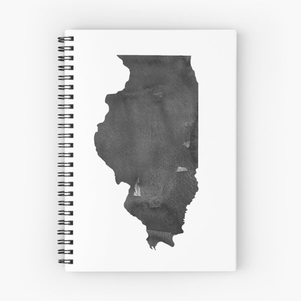 Item preview, Illinois State Map Printable Poster Watercolor Poster - Wall Art Poster designed and sold by Nathan Moore.