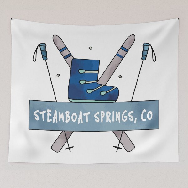Item preview, Steamboat Springs, Colorado designed and sold by artdesignforyou.