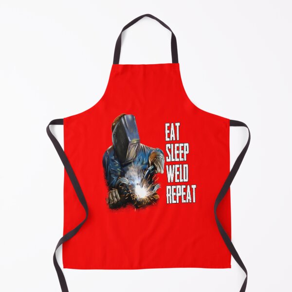 Item preview, Funny Humor Welder Occupation Eat Sleep Weld Repeat designed and sold by fantasticdesign.