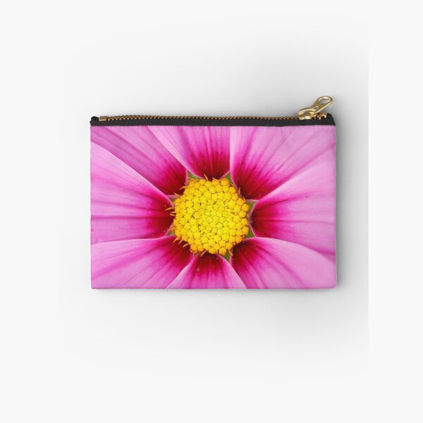 Item preview, Closeup of pink flower with yellow stamens designed and sold by Lukasz Szczepanski.