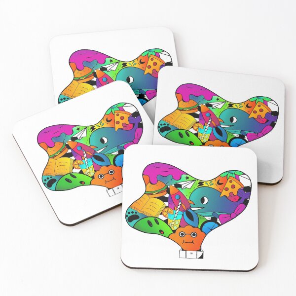 Item preview, Colorful doodles designed and sold by WinterJasmin.