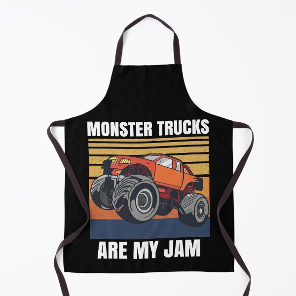 Item preview, Monster Trucks Are My Jam Big Wheels designed and sold by Club7Studios.