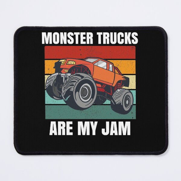 Item preview, Monster Trucks Are My Jam Big Wheels designed and sold by Club7Studios.