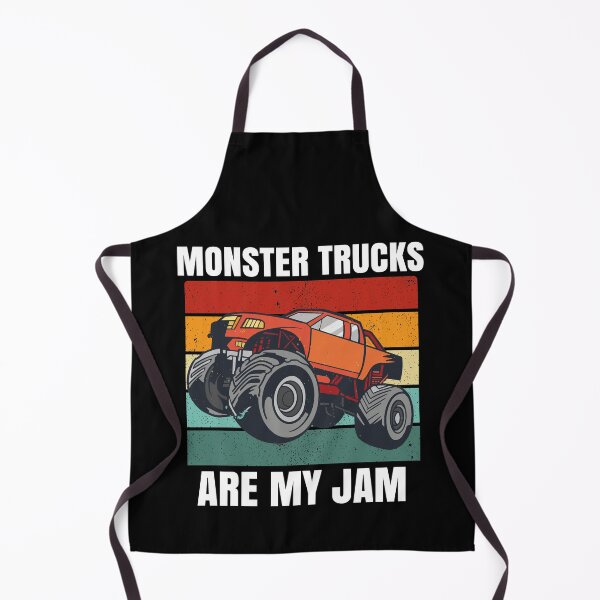 Item preview, Monster Trucks Are My Jam Big Wheels designed and sold by Club7Studios.