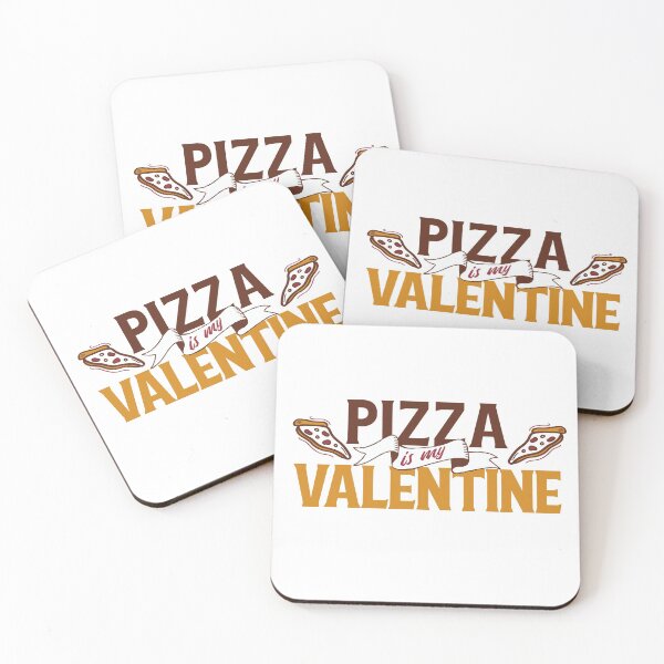 Item preview, Pizza is my valentine Gift for pizza lovers designed and sold by AclothingM.