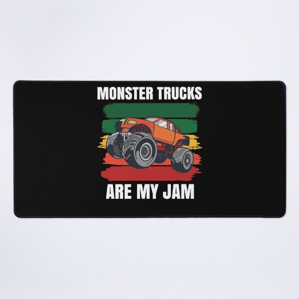 Item preview, Monster Trucks Are My Jam Big Wheels designed and sold by Club7Studios.