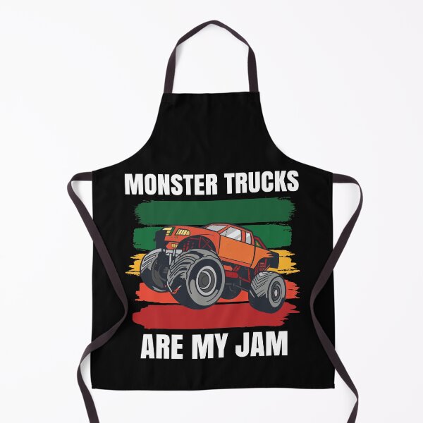 Item preview, Monster Trucks Are My Jam Big Wheels designed and sold by Club7Studios.