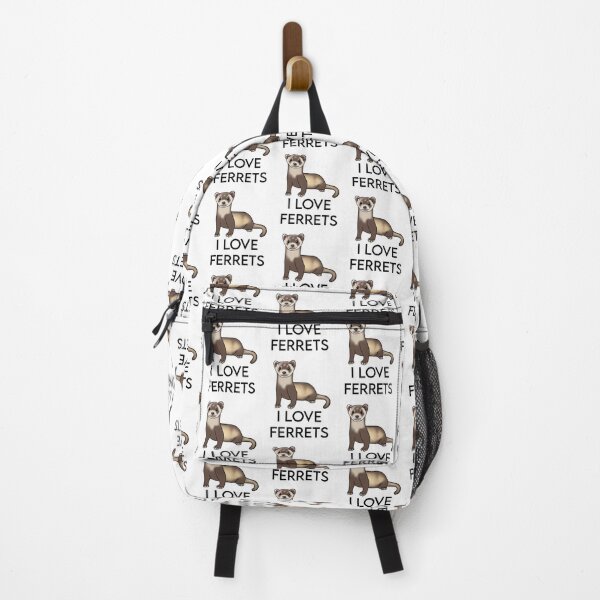 Item preview, I Love Ferrets for Ferret Lovers, Black designed and sold by Mochi-Merch.