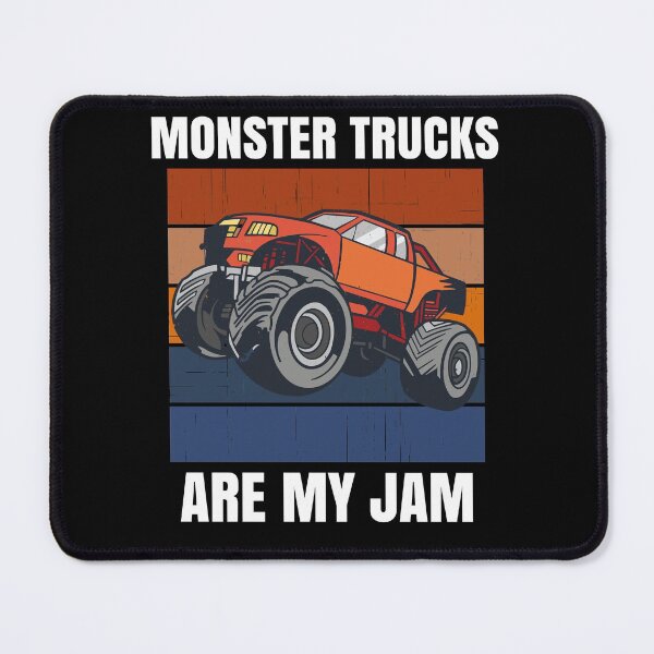 Item preview, Monster Trucks Are My Jam Big Wheels designed and sold by Club7Studios.