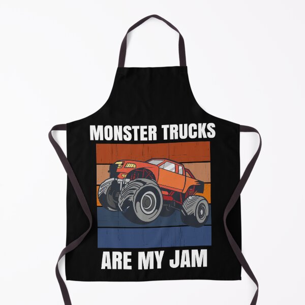 Item preview, Monster Trucks Are My Jam Big Wheels designed and sold by Club7Studios.