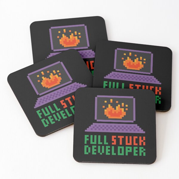 Item preview, Full Stuck Developer - Software Engineering designed and sold by Deadlypixel.