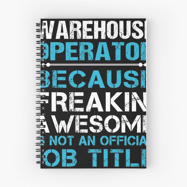 Item preview, Warehouse Operator T Shirt - Freaking Awesome Job Gift Item Tee designed and sold by oetate4774.