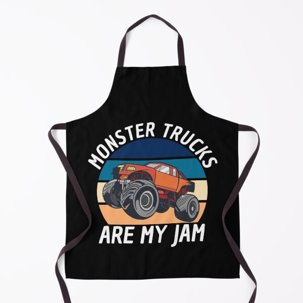 Item preview, Monster Trucks Are My Jam Big Wheels designed and sold by Club7Studios.