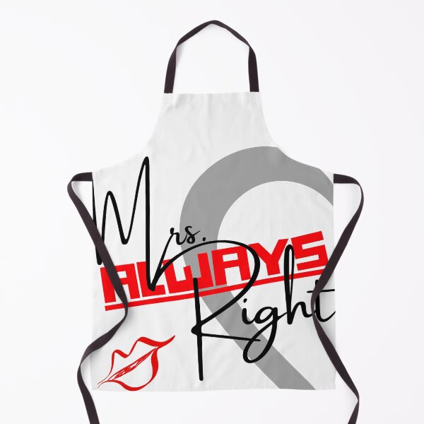 Item preview, Mrs. always right funny valentine 2022 gift for her designed and sold by reka88.