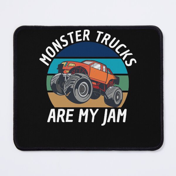 Item preview, Monster Trucks Are My Jam Big Wheels designed and sold by Club7Studios.