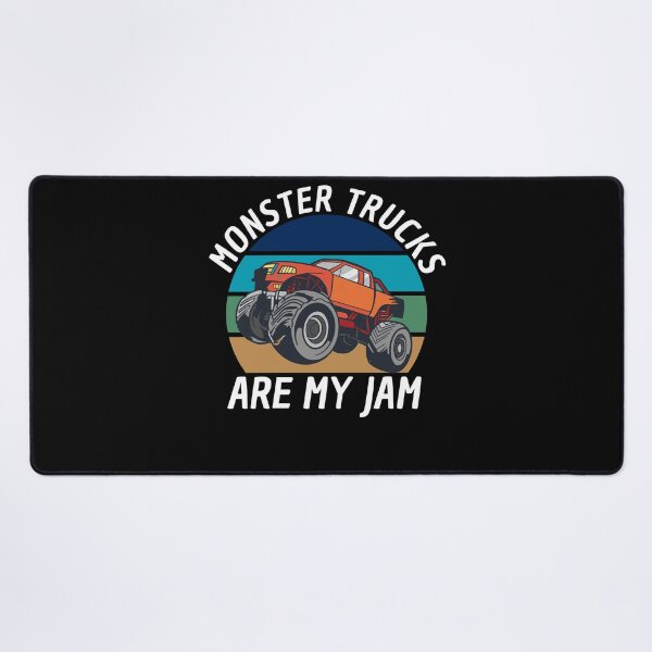 Item preview, Monster Trucks Are My Jam Big Wheels designed and sold by Club7Studios.